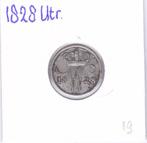 10 cent 1828 Utrecht Willem 1 voor 19 euro **, Postzegels en Munten, Munten | Nederland, Zilver, Ophalen of Verzenden, 10 cent