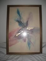 Deirdre Heller Original Abstract Print Vintage, Antiek en Kunst, Ophalen