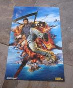 poster just cause 3 45x30 cm phantom pain metal gear solidy, Ophalen of Verzenden, A1 t/m A3, Overige onderwerpen, Rechthoekig Staand