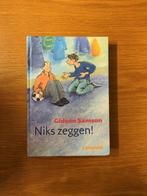 G. Samson - Niks zeggen, Boeken, Verzenden, Zo goed als nieuw, G. Samson