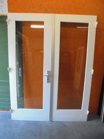 Openslaande tuindeuren dubbelglas, 168 x 221,5 (nr. BA1150A) beschikbaar voor biedingen