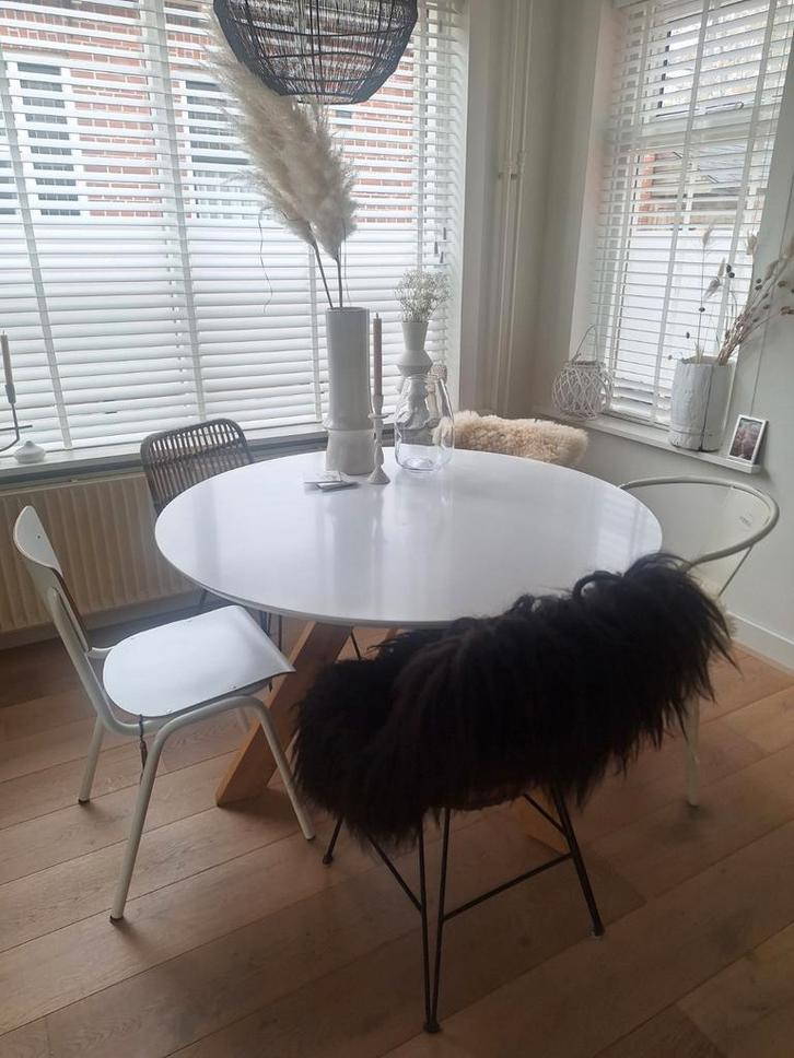 Eetkamerstoelen te koop, Huis en Inrichting, Complete eetkamers, Zo goed als nieuw, 4 tot 6 stoelen, Ophalen