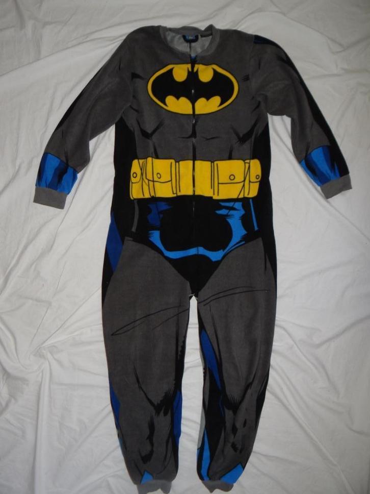 Leuke blauw/geel/grijze BATMAN/SUPERHELDEN pak/onesie, Kleding | Heren, Carnavalskleding en Feestkleding, Gedragen, Kleding, Carnaval
