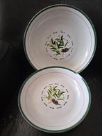 Set : schaal 28cm + 4 borden 22 cm voor pasta. Intermezzo, Huis en Inrichting, Ophalen, Gebruikt, Bord(en), Overige stijlen