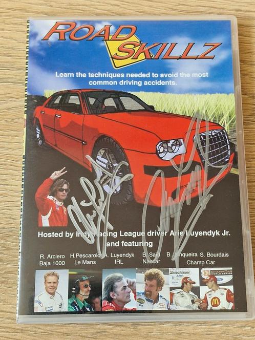 Road Skillz DVD - Gesigneerd door Arie Luyendyk Jr., Cd's en Dvd's, Dvd's | Sport en Fitness, Gebruikt, Cursus of Instructie, Overige typen