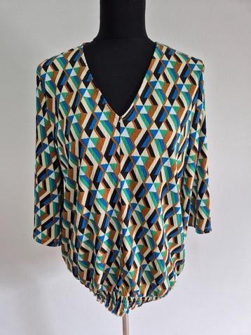 Top57 - Mooie Desigual top met lange mouwen mt M (1) beschikbaar voor biedingen