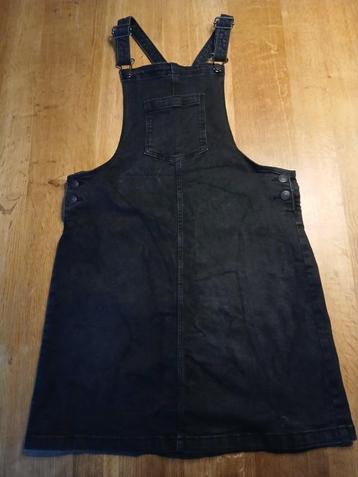 HEMA zwarte jeans overgooier maat 158/164 beschikbaar voor biedingen