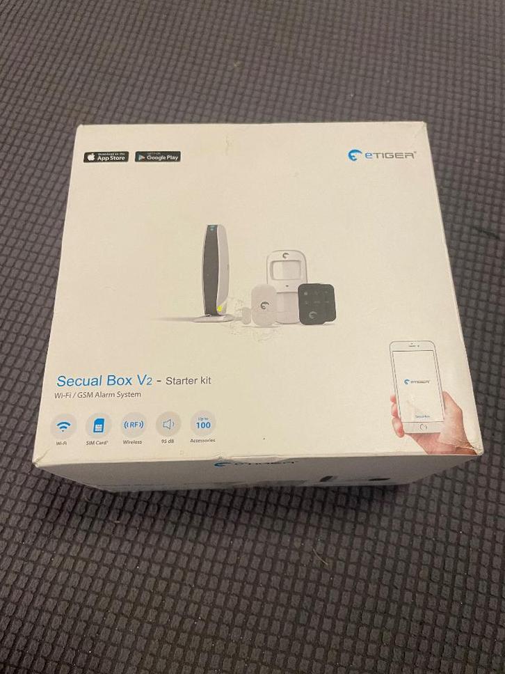 Etiger beveiliging, Doe-het-zelf en Verbouw, Alarmsystemen, Nieuw, Compleet systeem, Raam of Deur, Draadloos, Afstandsbediening