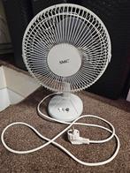 Ventilator wit tafel camping zomer buiten tuin, Ophalen of Verzenden, Zo goed als nieuw, Tafelventilator