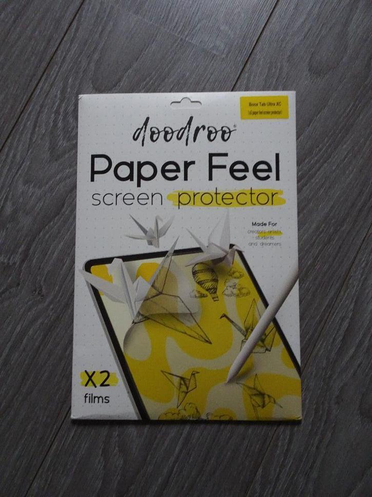 doodroo paper feel screen protector boox tab ultra NIEUW, Computers en Software, Android Tablets, Nieuw, 10 inch, 16 GB, Ophalen of Verzenden
