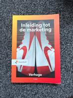 Inleiding tot de marketing - Verhage - 5e druk, Ophalen of Verzenden, Gelezen, Economie en Marketing