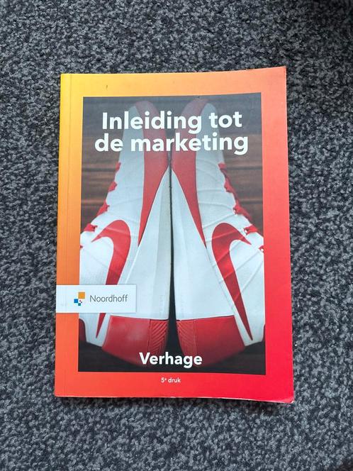 Inleiding tot de marketing - Verhage - 5e druk, Boeken, Economie, Management en Marketing, Gelezen, Economie en Marketing, Ophalen of Verzenden