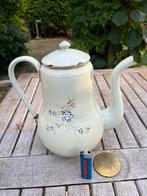 Aparte emaille koffiepot koffiekan, Antiek en Kunst, Ophalen of Verzenden