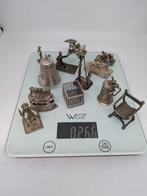 Zilveren Miniaturen Collectie 12 stuks, Ophalen of Verzenden, Zilver