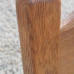 De Pruydt eetkamerstoelen licht eiken brutalist, Huis en Inrichting, Stoelen, Ophalen, Bruin, Zo goed als nieuw, Vier