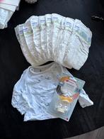 Newborn luiers, fopspenen & shirtje maat 50/56 - Gratis!, Kinderen en Baby's, Kinderspulletjes, Ophalen, Nieuw