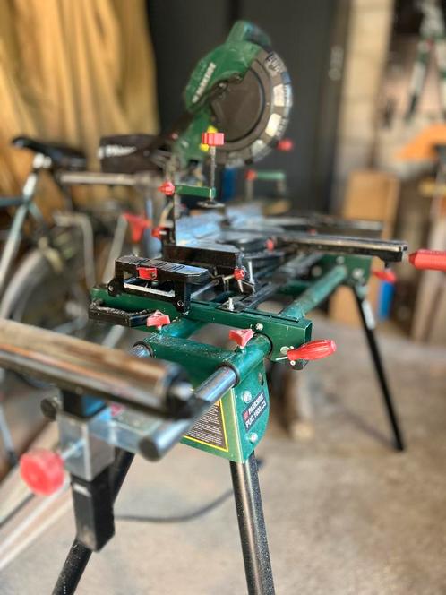 Parkside Machineonderstel 150kg, Doe-het-zelf en Verbouw, Gereedschap | Zaagmachines, Nieuw, Afkortzaag, 1200 watt of meer, 70 mm of meer