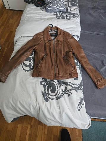 Oakwood Leren Jas Maat 36 (S) - Zo Goed Als Nieuw! beschikbaar voor biedingen