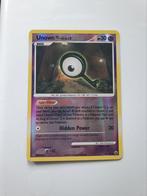 Unown 49/100 holo reserve pokemon kaart, Ophalen of Verzenden, Gebruikt, Losse kaart