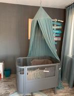 Grijs Sebra ledikant - meegroeibed, incl matras, Ophalen, Gebruikt, Ledikant