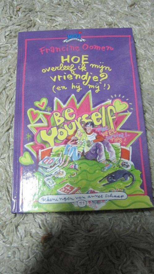 Francine Oomen - Hoe overleef ik mijn vriendje?(en hij mij?), Boeken, Kinderboeken | Jeugd | 10 tot 12 jaar, Zo goed als nieuw
