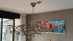 Handgemaakte eettafel designlamp Kroonjuweel, Huis en Inrichting, Lampen | Kroonluchters, Ophalen, Zo goed als nieuw