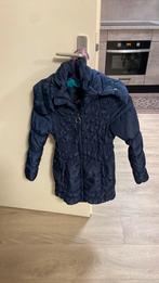 Winterjas meisjes, Ophalen of Verzenden, Zo goed als nieuw, Maat 34 (XS) of kleiner, Blauw