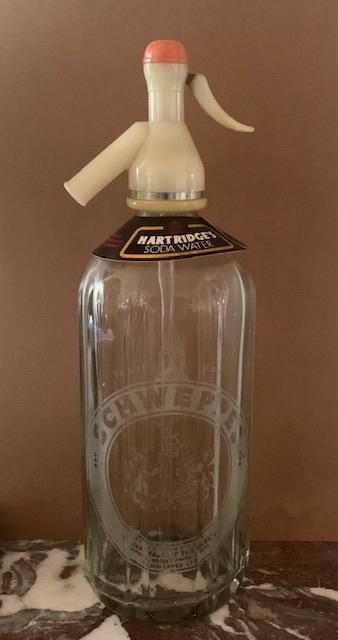 Vintage Schweppes sodawatersifon, Antiek en Kunst, Ophalen
