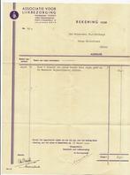 Briefhoofd Associatie voor Lijkbezorging 1937, Postzegels en Munten, Brieven en Enveloppen | Nederland, Ophalen of Verzenden, Brief