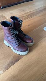Bordeaux rood laarzen (voor kinderen of dames) maat 36, Ophalen of Verzenden, Zo goed als nieuw, Rood, Hoge laarzen