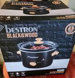 Splinternieuwe slowcooker,Bestron,black&wood,weg. overcomple, Ophalen of Verzenden, Nieuw