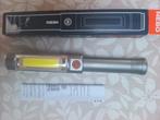 Te koop: NEBO Franklin Dual RC zak-/werklamp – als nieuw!, Ophalen of Verzenden, Zo goed als nieuw, Batterij