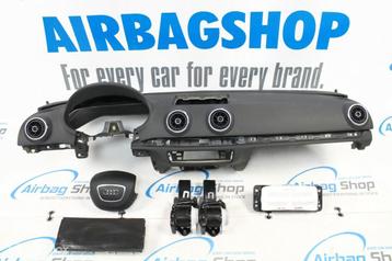 Airbag set - Dashboard 4 spaak Audi A3 8v (2012-2020) beschikbaar voor biedingen