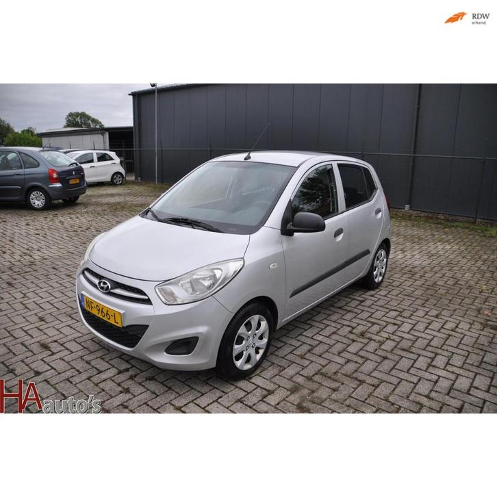 Hyundai I10 1.1 Pure 5-deurs Stuurbekrachtiging, Auto's, Hyundai, Bedrijf, Te koop, i10, ABS, Elektrische ramen, Radio, Startonderbreker