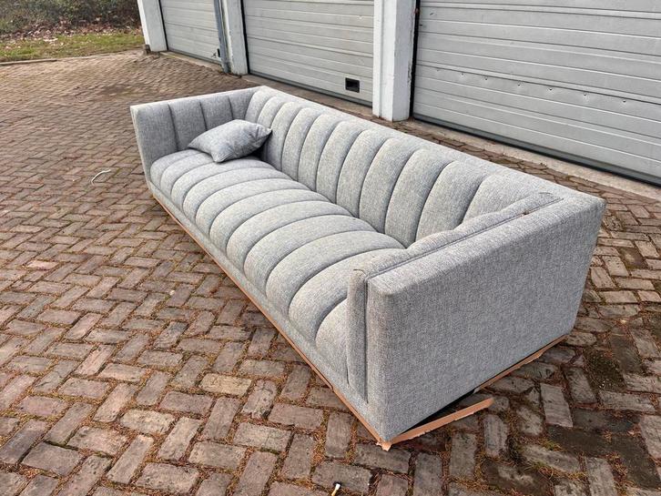 Stijlvolle 3-zits bank -NIEUW-, Huis en Inrichting, Banken | Bankstellen, Nieuw, Rechte bank, Driepersoons, 250 tot 300 cm, 100 tot 125 cm