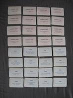 oude Monopoly Kans kaarten & Algemeen Fonds kaarten (3 sets), Gebruikt, Verzenden