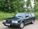 Volvo 240 2.0i Super Polar Estate Tropic Green Metallic, Auto's, Volvo, Achterwielaandrijving, Zwart, 4 cilinders, Stoelverwarming