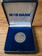 Zilveren Gulden 1955 in NMB Bank Doosje, 1 gulden, Koningin Juliana, Zilver, Ophalen of Verzenden