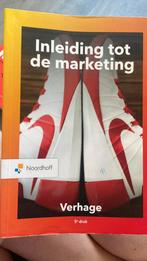 Inleiding tot de marketing - Verhage, Ophalen of Verzenden, Zo goed als nieuw, Economie en Marketing