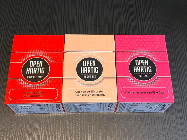 Open Hartig Kaartspellen Set: Private Time, Sex, Dating, Hobby en Vrije tijd, Gezelschapsspellen | Bordspellen, Nieuw, Een of twee spelers
