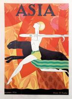 Asia cover 1926 Art Deco Cover Mowgli Jungle Book, Ophalen of Verzenden