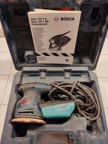 Bosch Blauw Professional GEX 125-1 AE Exenterschuurmachine beschikbaar voor biedingen