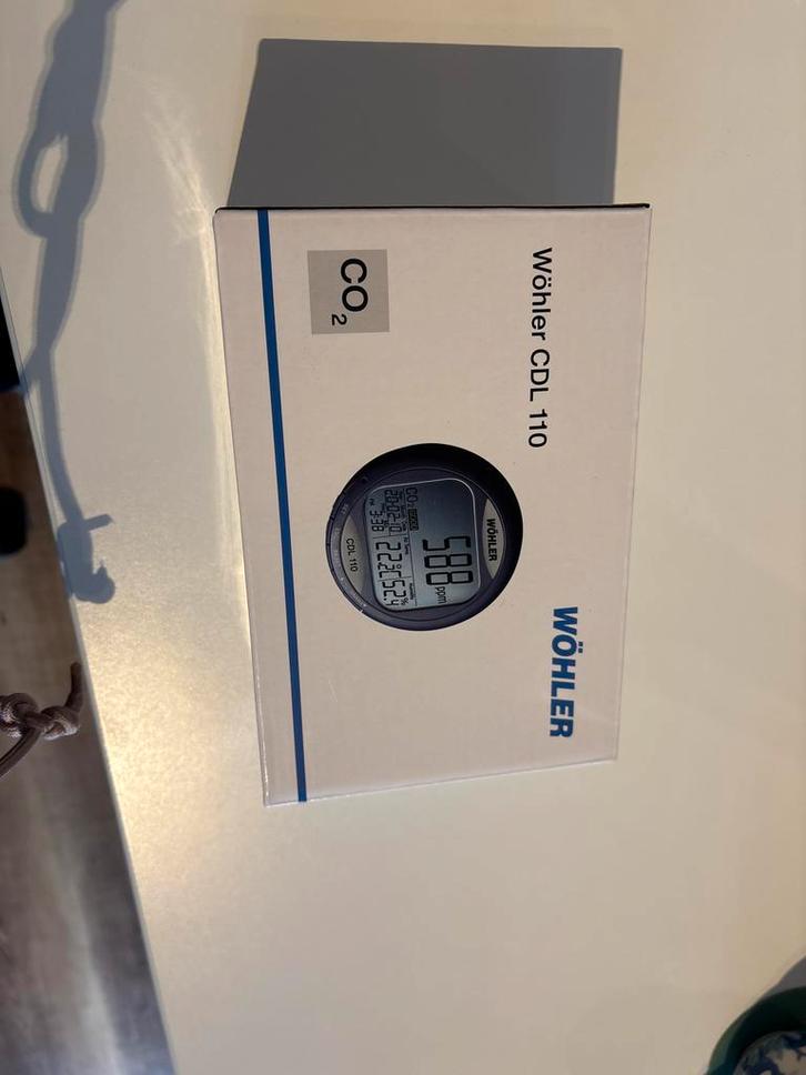 Wöhler CDL 110 CO2 Meter - Nieuwstaat!, Doe-het-zelf en Verbouw, Meetapparatuur, Ophalen