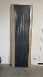 Afgelakte zwarte deur 73.0 x 231.5 opdek links, 80 tot 100 cm, 215 cm of meer, Binnendeur, Nieuw