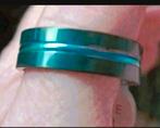 Ring titanium maat 23, Sieraden, Tassen en Uiterlijk, Ringen, Nieuw, Ophalen of Verzenden, Zwart