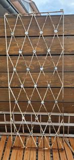 Vintage brocante retro curiosa regaal rek met bloemen, Antiek en Kunst, Curiosa en Brocante, Ophalen of Verzenden