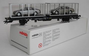 Märklin 47700 DB Containerwagen & Herpa Maybach limousines ! beschikbaar voor biedingen