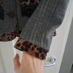 Save the Queen blazer grijs + luipaard + kant zwart S 43527, Kleding | Dames, Jasjes, Kostuums en Pakken, ., Zo goed als nieuw