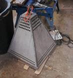 vintage industriële lichtarmatuur, Ophalen of Verzenden, Gebruikt, Glas