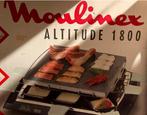 Moulinex gourmet en steengril ineen, Ophalen of Verzenden, Gebruikt, 8 personen of meer